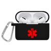 AFFINITY BANDS First Responder Silicone Case Cover Compatible with Apple AirPods Pro (Black) view 1