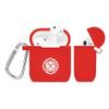 AFFINITY BANDS Fire Fighter Silicone Case Cover Compatible with Apple AirPods Gen 1 & 2 (Red) view 1