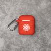 AFFINITY BANDS Fire Fighter Silicone Case Cover Compatible with Apple AirPods Gen 1 & 2 (Red) view 2