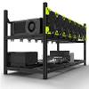 8 GPU Aluminum Stackable Open Air Mining Computer Frame Rig Ethereum Veddha (8GPU) view 2