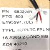 Custom Cable Connection 18 AWG 2 Conductor Direct Burial Unshielded Sun & Water Resistant Cable for Security/Alarm/Access Control/Sound - 500FT Spool view 3