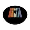 Austin Longhorn Shirt Retro Rainbow Gay Pride Texas PopSockets Swappable PopGrip view 2