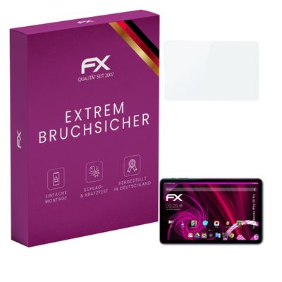 atFoliX Plastic Glass Protective Film compatible with Alldocube iPlay 40 Pro, 9H Hybrid-Glass FX Screen Protector
