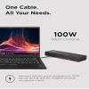 Lenovo ThinkPad Universal Thunderbolt 4 Dock, 4 Displays, Dynamic Power Charging up to 100W, Black view 2