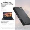 Lenovo ThinkPad Universal Thunderbolt 4 Dock, 4 Displays, Dynamic Power Charging up to 100W, Black view 4