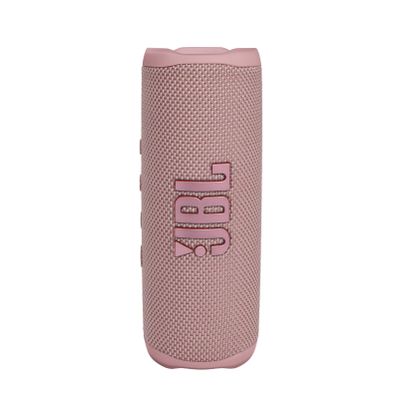 JBL Flip 6, Pink - Waterproof, Portable & Durable Bluetooth Speaker - Up to 12 Hours of Wireless Streaming - Includes Noise-Canceling Speakerphone, Voice Assistant Connect+