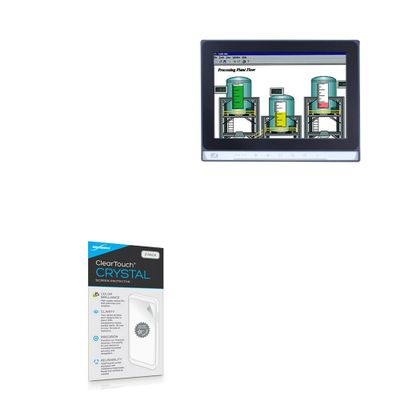 BoxWave Screen Protector Compatible with BSI Computer GOT5103W-845 - ClearTouch Crystal (2-Pack), HD Film Skin - Shields from Scratches