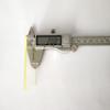 65 x 65 x 2.0 mm 420 nm Longpass Filter Light Yellow Optical Glass IR Transmission view 3