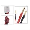 LINSYRC 2pcs T-Plug Female to 4mm Banana Plug Bullet Male Connector Adapter Cable with 2S JST-XH Balance Connector for RC Drone and Remote Control Device view 3