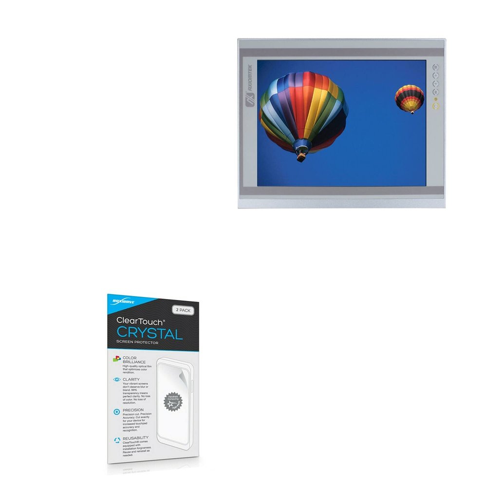 BoxWave Screen Protector Compatible with BSI Computer P6151 - ClearTouch Crystal (2-Pack), HD Film Skin - Shields from Scratches