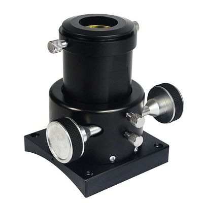 Astronomical Telescope Accessories New Single Speed 2" Crayford Focuser for Reflectors w/ 1.25" Adapter Black