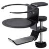 Elecom Headphone Stand, Clamp Type, 360 Rotation, Black view 1
