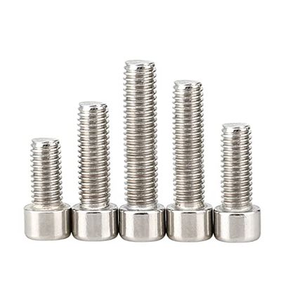 Astronomical Telescope Accessories 10pcs/Set M6 Astronomical Telescope Locking Screws Stainless Steel for Dovetail Mounting Plates (Color : 8mm 10pcs)