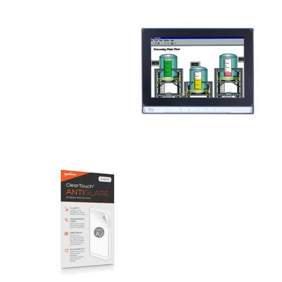 BoxWave Screen Protector Compatible with BSI Computer GOT5103W-845 - ClearTouch Anti-Glare (2-Pack), Anti-Fingerprint Matte Film Skin