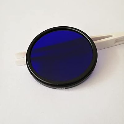 Multiple size UV-IR Camera Filter Photography ZB2 BG3 Violet Blue optical glass (Specification : M37)