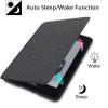 ALMIGHTY Fabric Case with Hand Strap for All-New Kindle 10th Generation 2019 Released, Ultra Thin Cover with Auto Wake/Sleep, Only Suitable for Model J9G29R view 3