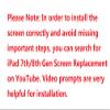 for iPad 7 7th / 8 8th Gen Screen Replacement Digitizer 2019/2020 10.2 Inch Touch Glass, for 7th 8th Generation A2197 A2198 A2200, A2270 A2428 A2429 A2430 with Home Button, Repair Kit (White) view 2
