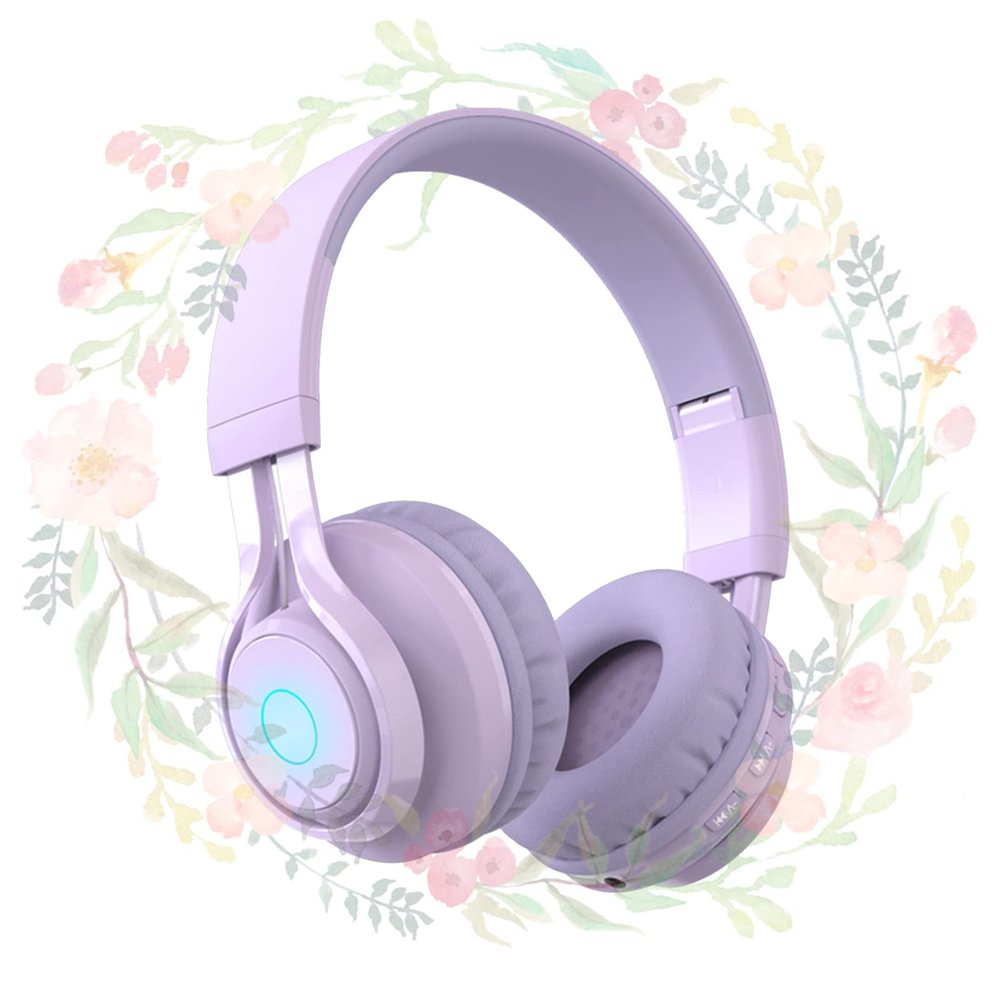 Mosonnytee Kids Headphones Kids Bluetooth Headphones Wireless Wired Headphones Noise canceling Headphones for Kids for School Noise Cancelling Headphones for Kids