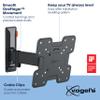 Vogel's Comfort TVM 3225 Swivelling TV Wall Mount for 19-43 Inch TVs Maximum 15 kg Swivel up to 120 Full Motion TV Mount Max. VESA 200 x 200 Universal Compatibility view 3