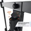 Vogel's TVM 3645 Full-Motion TV Wall Bracket for 40-77 inch TVs, Max. 77 lbs (35 kg), Swivels up to 180, Full-Motion TV Wall Mount, Max. VESA 600x400, Universal Compatibility view 4