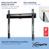 Vogel's TVM 3405 Fixed TV Wall Bracket for 32-77 inch TVs, Max. 110 lbs (50 kg), Flat TV Wall Mount max. VESA 400x400, Universal Compatibility, Distance to The Wall just 0.87 inch view 3