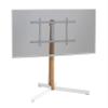 TVS 3695 FLOORSTAND OAK & STEEL White view 1