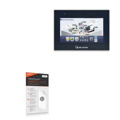 BoxWave Screen Protector Compatible with Maple Systems cMT3072X - ClearTouch Anti-Glare (2-Pack), Anti-Fingerprint Matte Film Skin