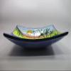 16" RECTANGULAR TALAVERA SINK vessel mexican bathroom handmade ceramic folk art view 4