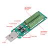 2Pcs USB Load Tester Power Bank Discharge Resistor 5V1A/2A/3A Switchable Load Discharging Ageing Electronic Load Detector view 3