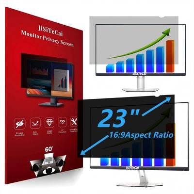 23 Inch -16:09 Aspect Ratio Computer Privacy Screen Filter for Widescreen Computer Monitor - Anti-Glare - Anti-Scratch Protector Film for Data confidentiality