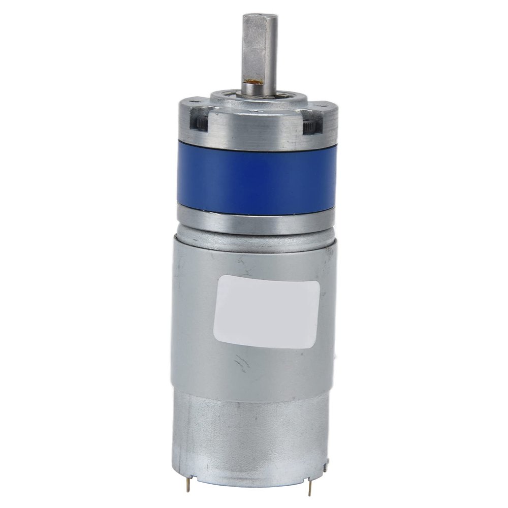 YWBL-WH DC Geared Motor 12V D Shaft Carbon Brush Magnetic Speed Reduction Gear Motor (230RPM), Geared Motor