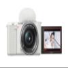 Sony - Alpha ZV-E10 Mirrorless Vlog Camera - Body Only - White (Renewed) view 1