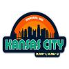Squiddy Kansas City Missouri City Skyline - Vinyl Sticker for Car, Laptop, Notebook (5" Wide) view 1