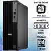 Dell Pro Slim QCS1250 Intel i5-14500, 32GB DDR5 RAM, 1TB SSD PCIe, RJ-45, DP Port, HDMI, Wired Keyboard & Mouse, Windows 11 Pro, Business Desktop - Black view 2