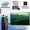 Dell Pro Slim QCS1250 Intel i5-14500, 32GB DDR5 RAM, 1TB SSD PCIe, RJ-45, DP Port, HDMI, Wired Keyboard & Mouse, Windows 11 Pro, Business Desktop - Black view 3