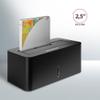 AXAGON ADSA-ST Dockingstation, USB 3.0, 1x 2,5"/3,5" SSD/HDD, SATA 6 - Schwarz view 3