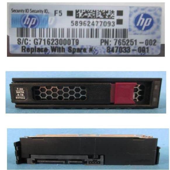 Hewlett Packard Enterprise DRV HDD 6TB 6G 7.2K 3.5 SATA MDL LP, 846785-B21 (SATA MDL LP)