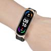 TryBest Bracelet Compatible with Xiaomi Mi Band 4/Mi Band 3 Bracelet,Replacement Leather Strap with Metal Frame Adjustable 7.8-9.4 inch Compatible with Xiaomi Mi Band 4/3 - Black+Gold view 4