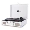 Arkrocket Curiosity Bluetooth Turntable Retro Suitcase 3-Speed Record Player with Built-in Speakers (White) view 4