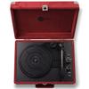 Arkrocket Curiosity Bluetooth Record Player Retro Suitcase 3-Speed Vinyl Turntable with Built-in Speakers (Burgundy Velvet) view 3