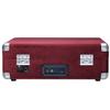 Arkrocket Curiosity Bluetooth Record Player Retro Suitcase 3-Speed Vinyl Turntable with Built-in Speakers (Burgundy Velvet) view 4