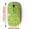 2.4G Wireless Mouse with Cute Pattern Design for All Laptops and Desktops with Nano Receiver - Floral Small Flower view 2