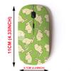 2.4G Wireless Mouse with Cute Pattern Design for All Laptops and Desktops with Nano Receiver - Cute Cartoon view 2