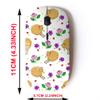 2.4G Wireless Mouse with Cute Pattern Design for All Laptops and Desktops with Nano Receiver - Colored Illustration Sheeps view 2