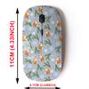2.4G Wireless Mouse with Cute Pattern Design for All Laptops and Desktops with Nano Receiver - Christmas Fox Snow view 2