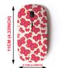 2.4G Wireless Mouse with Cute Pattern Design for All Laptops and Desktops with Nano Receiver - Butterfly Blood view 2