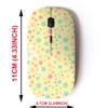 2.4G Wireless Mouse with Cute Pattern Design for All Laptops and Desktops with Nano Receiver - Colorful Funny view 2
