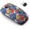 2.4G Wireless Mouse with Cute Pattern Design for All Laptops and Desktops with Nano Receiver - bouquetsforget me not view 1