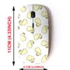 2.4G Wireless Mouse with Cute Pattern Design for All Laptops and Desktops with Nano Receiver - Dog English Bulldog view 2