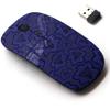 2.4G Wireless Mouse with Cute Pattern Design for All Laptops and Desktops with Nano Receiver - Chevron Zigzag view 1